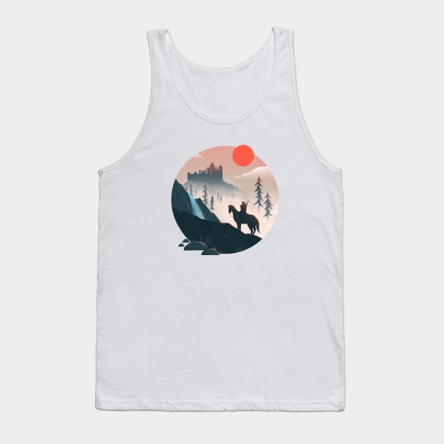 Geralt on the Ride Tank Top by Anniko_story